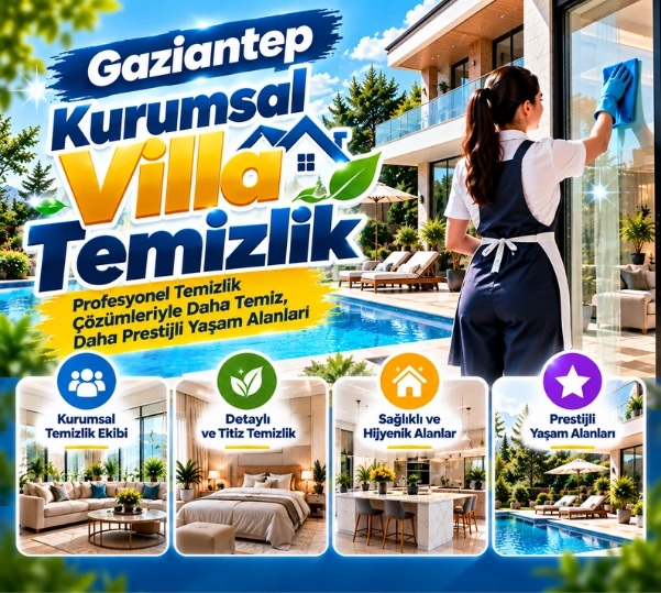 gziantep kurumsal villa temizliği