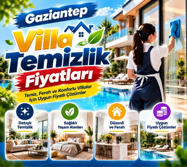 gaziantep villa temizlik fiyat