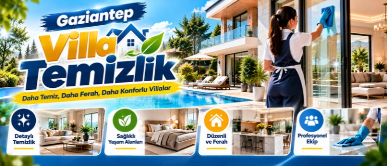 gaziantep villa temizlik