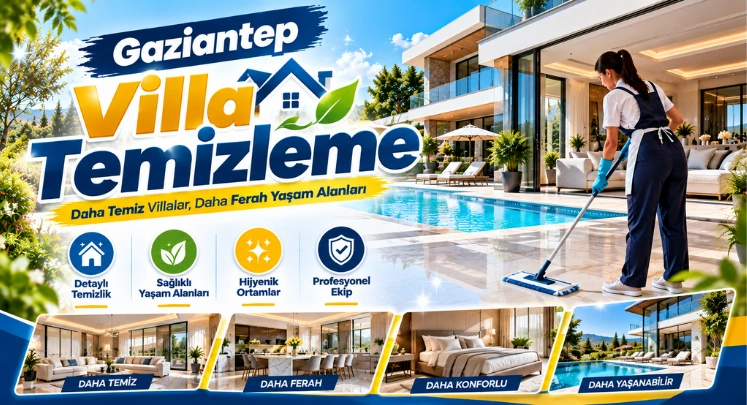gaziantep villa temizleme